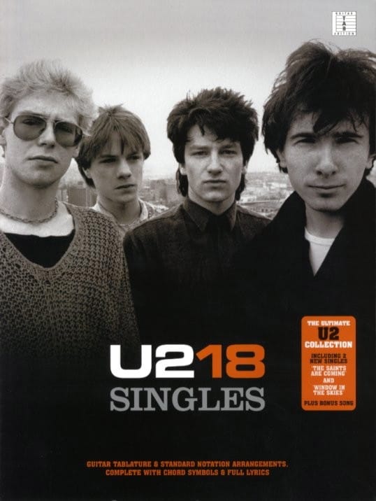 U2 - 18 Singles - Partition - Pop / Rock