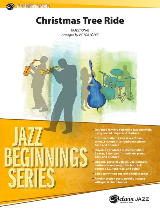 Christmas Tree Ride (jazz ensemble) Victor Lopez Partition