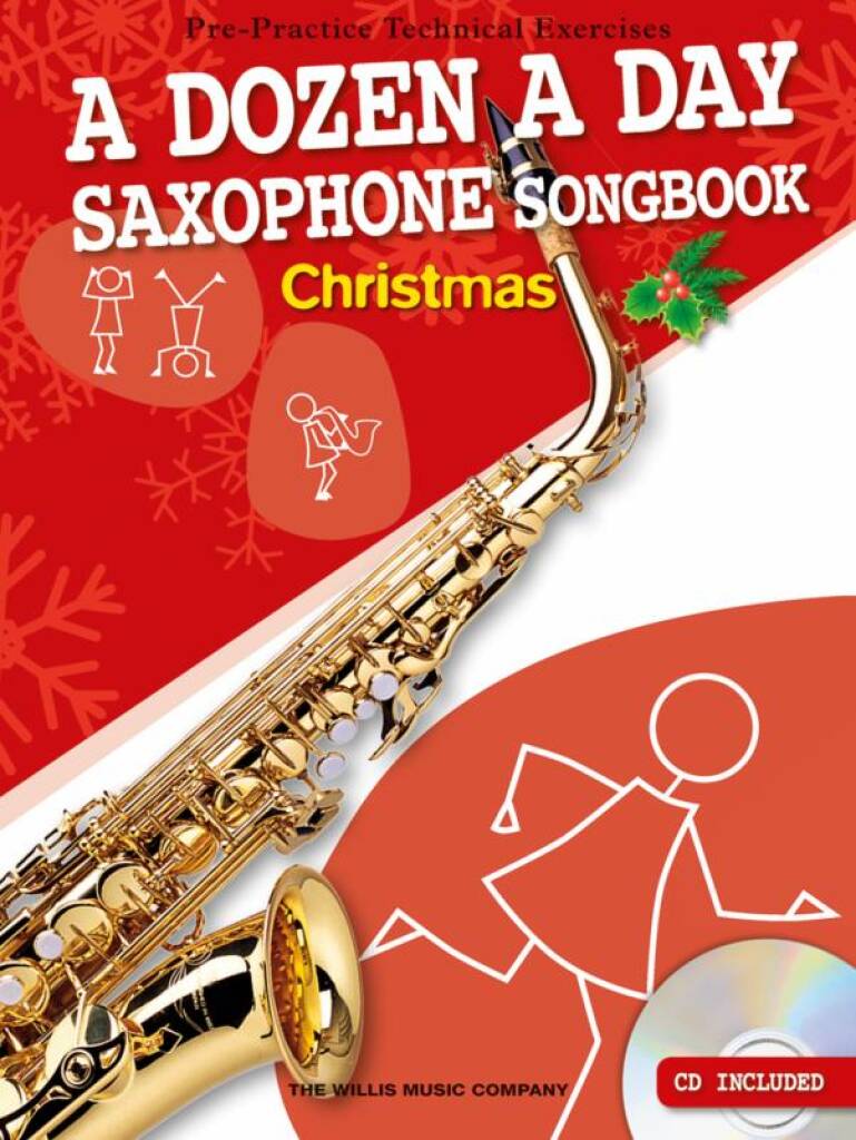 A Dozen A Day Alto Sax Songbook: Christmas Partition