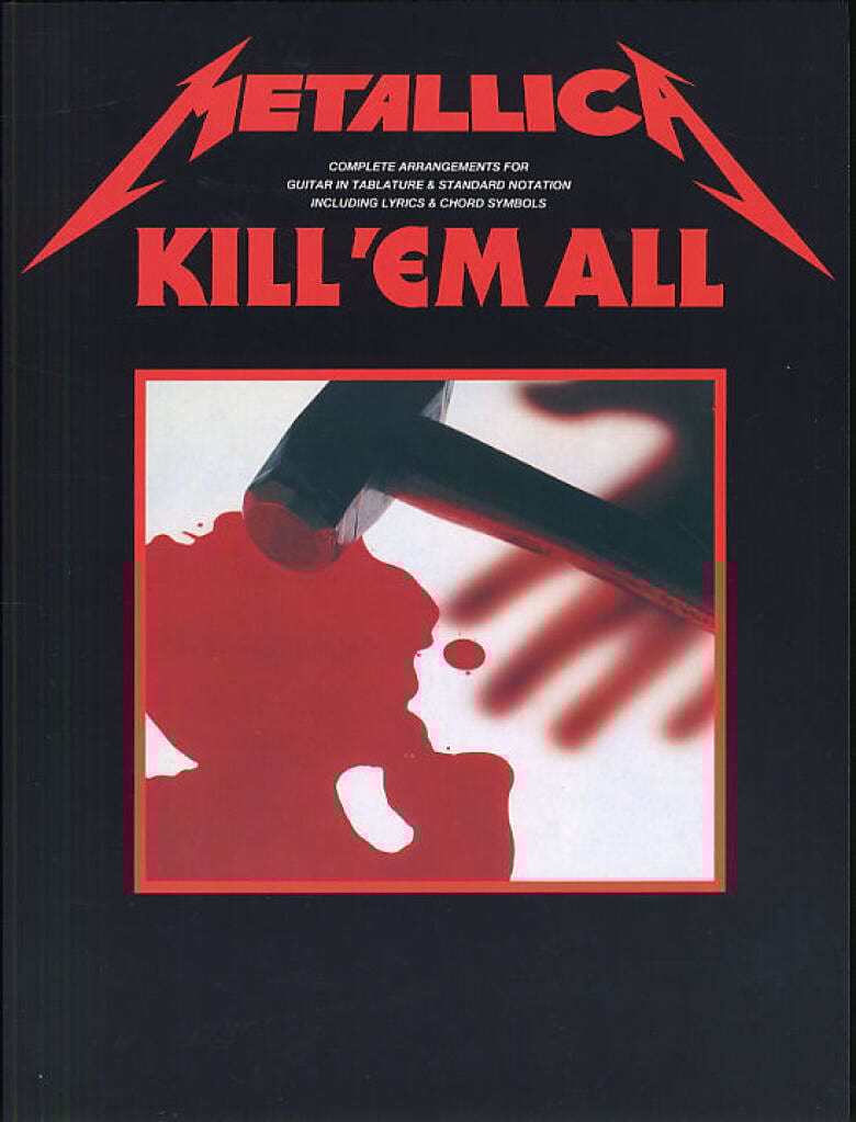 Kill 'em All Metallica Partition Pop / Rock