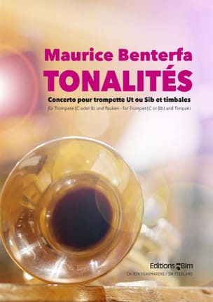 Tonalités Concerto Maurice Benterfa Partition Trompette