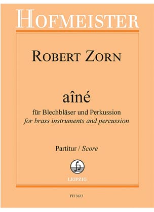 aîné - Conducteur Robert Zorn Partition Ensemble de cuivres