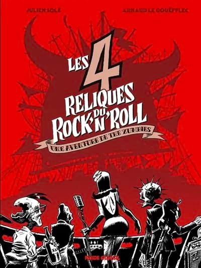 Les 4 reliques du rock'n'roll : une aventure de The Zumbies, bande dessinée