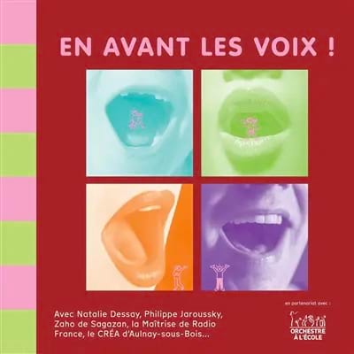 En avant les voix ! - Auberger Christine - Livre