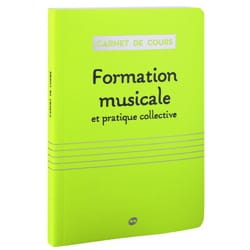 CARNET DE COURS : FORMATION MUSICALE ET PRATIQUE COLLECTIVE - Agenda
