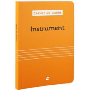 CARNET DE COURS : INSTRUMENT - Carnet de cours - Livre - Pédagogie