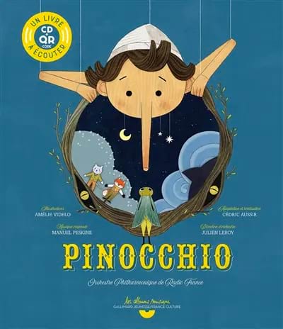 Pinocchio Collodi Carlo Livre Contes musicaux