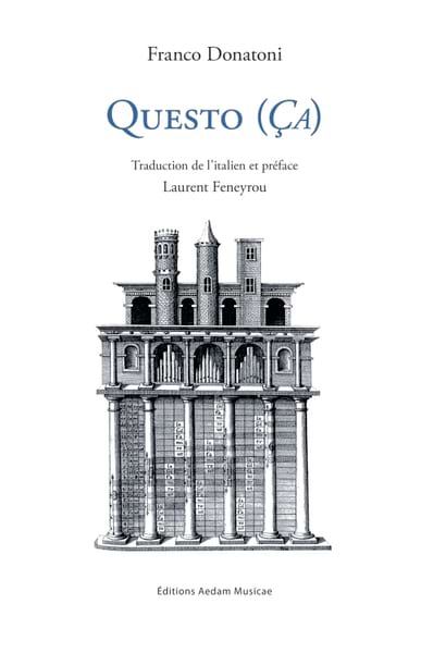 Questo (ça) Franco DONATONI Livre Les Hommes