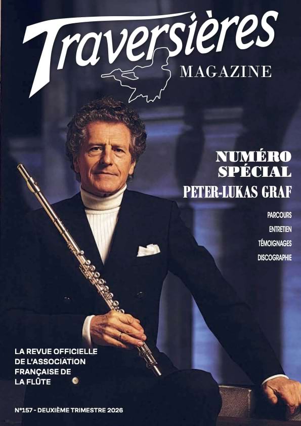 Traversières Magazine N°157, NUMÉRO SPÉCIAL PETER-LUKAS GRAF - Revue