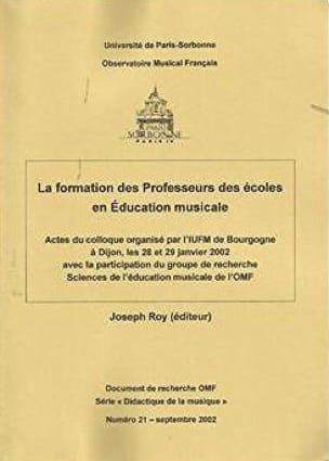 La formation des Professeurs des écoles en Éducation musicale