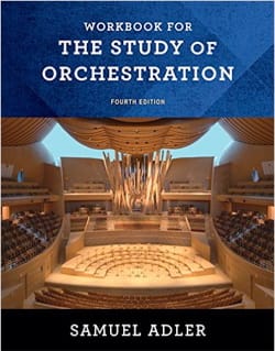 Samuel ADLER - Workbook for the study of orchestration - 4th edition - Livre - di-arezzo.fr