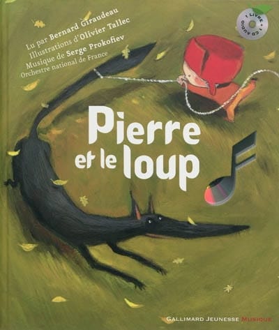 Pierre et le Loup PROKOFIEV Livre Contes musicaux