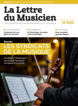 Revue - La Lettre du musicien n°601 septembre 2026 Les syndicats de la musique - Livre - di-arezzo.fr