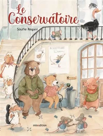 Le conservatoire, album jeunesse - Régani Soufie - Livre