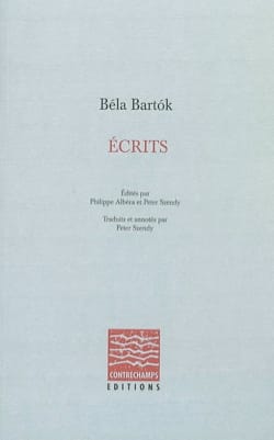 Ecrits BARTOK Livre Les Hommes