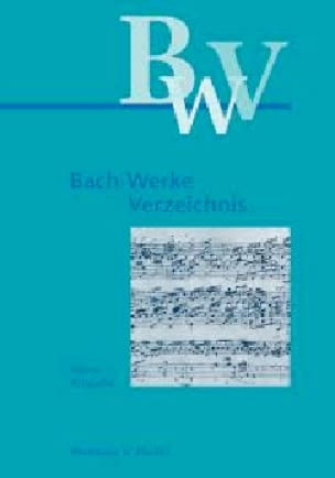 Bach-Werk-Verzeichnis; kleine Ausgage SCHMIEDER Livre Les Hommes