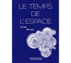 Le Temps de l'espace Claire RENARD Livre Pédagogie