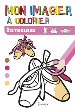 Mon imagier à colorier : danseuses Collectif Livre