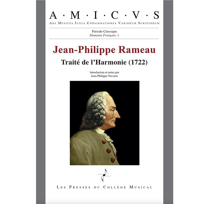 Traité de l’harmonie (1722) RAMEAU Livre Harmonie