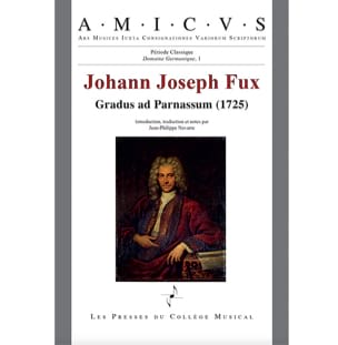 Johann Joseph Fux - Gradus ad Parnassum (1725), édition bilingue latin-français - Livre - di-arezzo.fr