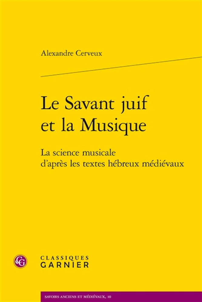 Le savant juif et la musique Cerveux Alexandre Livre