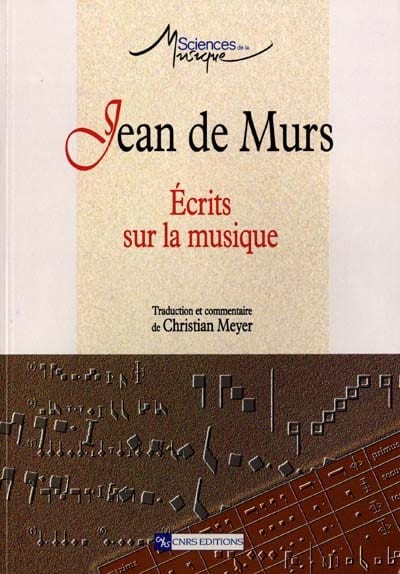 Ecrits sur la musique DE MURS Jean Livre Les Epoques