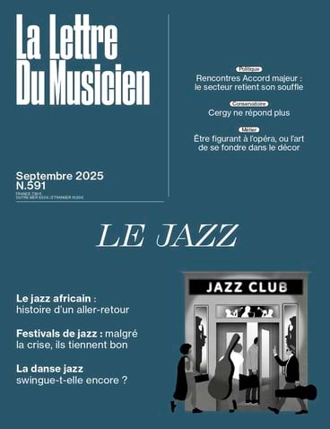 La Lettre du Musicien Le Jazz n°591, Septembre 2025 - Revue - Livre