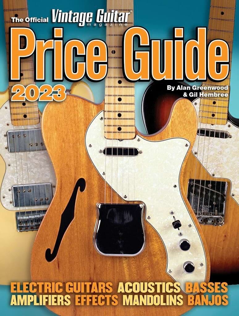 Official Vintage Guitar Magazine Price Guide 2023