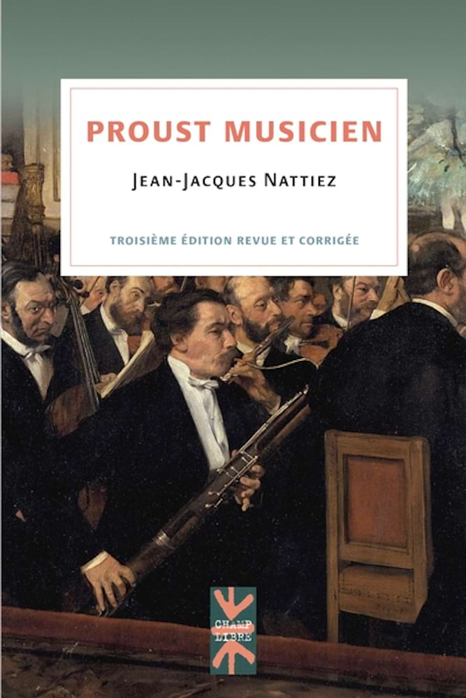 Proust musicien Nattiez Jean-Jacques Livre Les Hommes