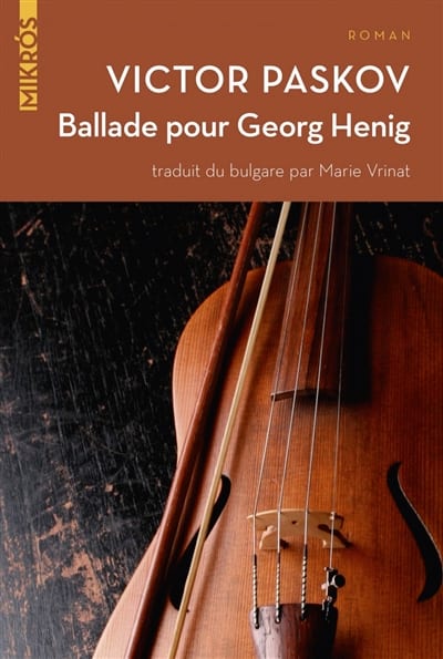 Ballade pour Georg Henig Victor PASKOV Livre Les Arts