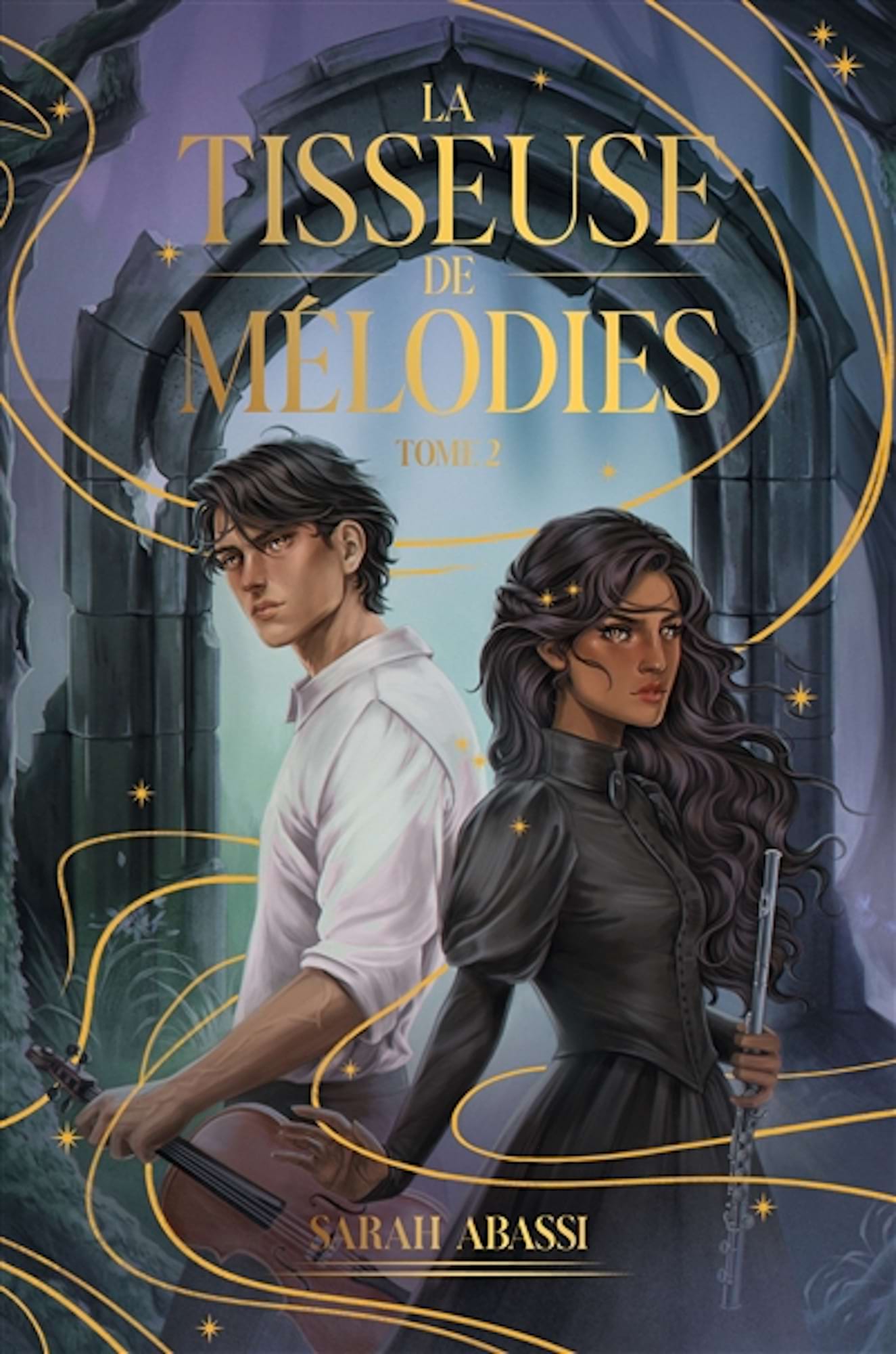 La tisseuse de mélodies Vol. 2 Abassi Sarah Livre Les Arts