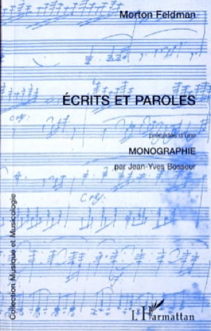 Écrits et paroles Morton FELDMAN Livre Les Hommes