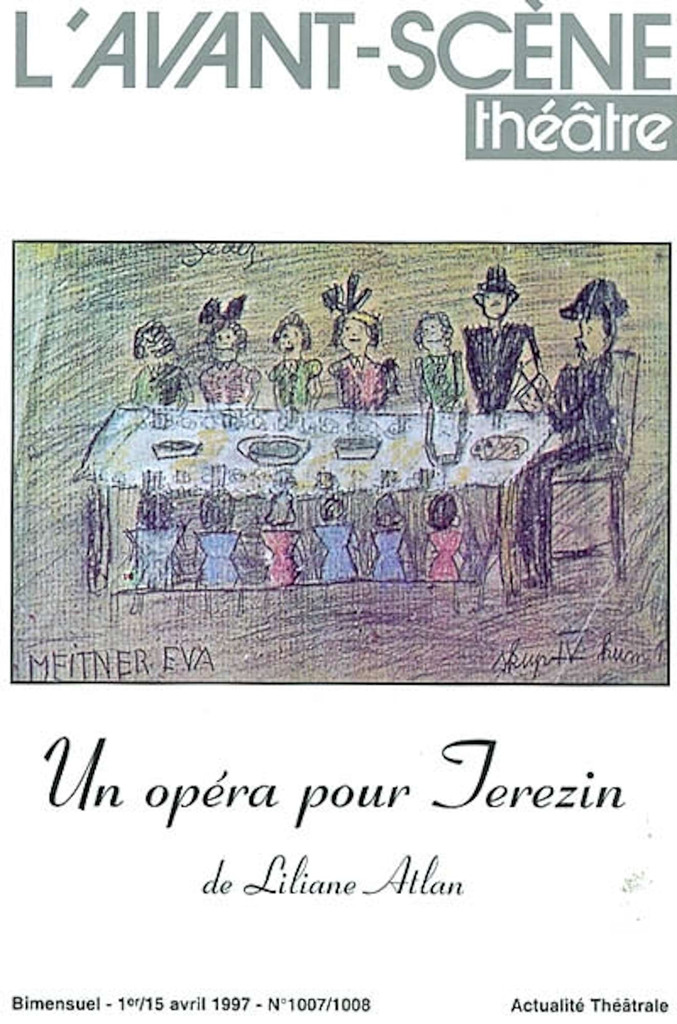 Un opéra pour Terezin Atlan Liliane Livre Les Oeuvres