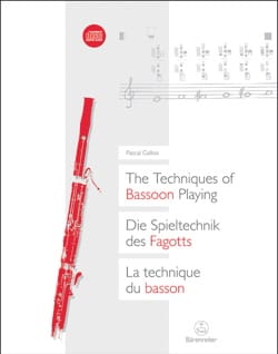 La technique du basson (Livre trilingue français - anglais - allemand)