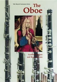 The Oboe Geoffrey BURGESS Livre Les Instruments