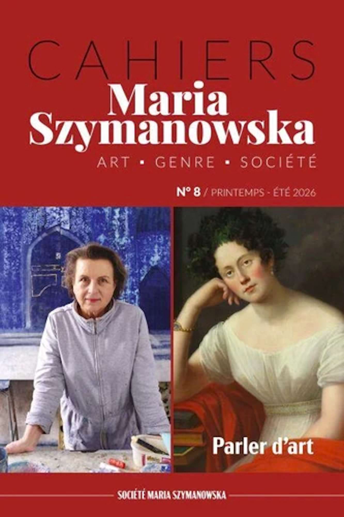 Cahiers Maria Szymanowska N°8 Parler d'art - Maria Szymanowska Cahiers