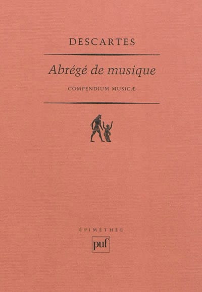 Abrégé de musique René DESCARTES Livre Les Sciences