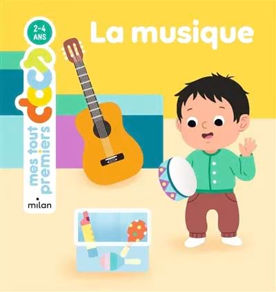 La musique - Camille Laurans / Vanessa Robidou - Livre