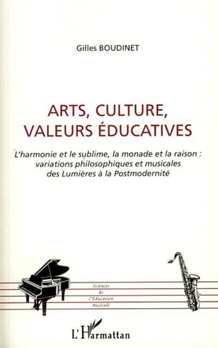 Arts, Culture, Valeurs Educatives Gilles Boudinet Partition