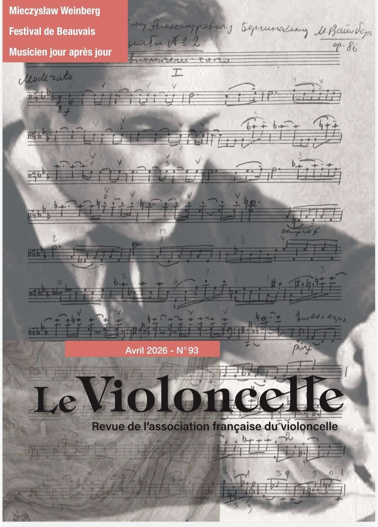 Le Violoncelle n°93, Mieczyslaw Weinberg