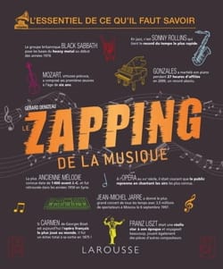 Le zapping de la musique Gérard DENIZEAU Livre