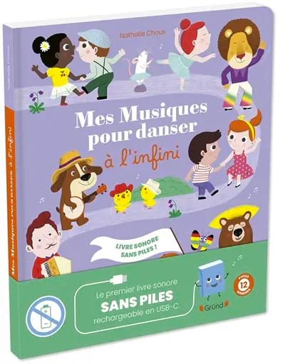 Mes musiques pour danser à l'infini - Collet Emilie - Livre