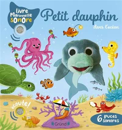 Petit dauphin dans l'océan - Collet Emilie - Livre
