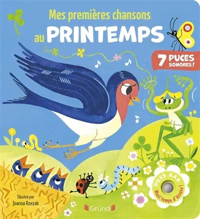 Mes premières chansons au printemps - Rzezak Joanna - Livre