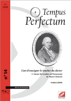 Tempus Perfectum, n° 14 - L'art d'enseigner le toucher du clavier, volume 3 