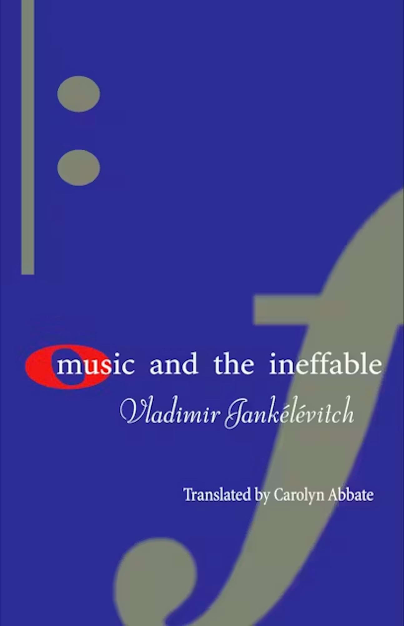 Music and the Ineffable, code SPRING50 - Jankélévitch Vladimir - Livre