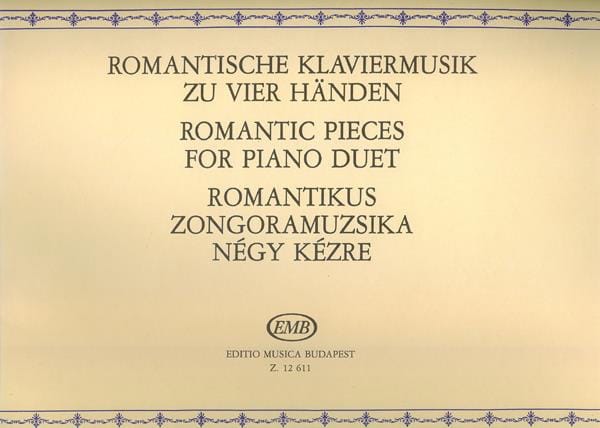 Romantic Piano Music Partition Piano