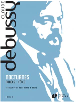Nuages et Fêtes. 4 Mains DEBUSSY Partition Piano