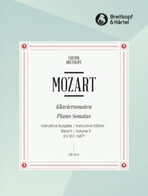 Sonates pour piano Volume 2 MOZART Partition Piano