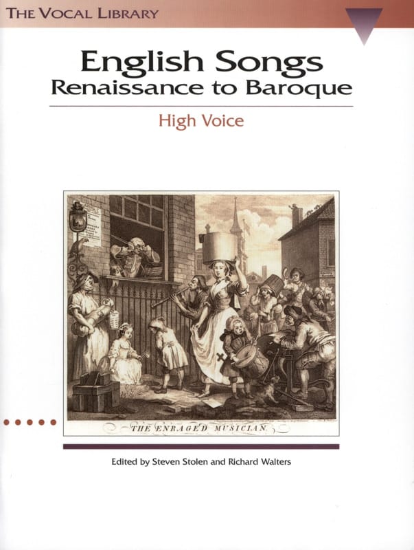 English Songs. Voix Haute Partition Mélodies